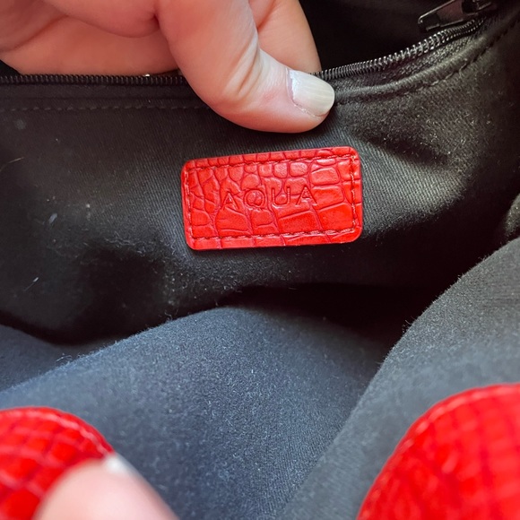 Red Bucket Bag - Picture 2 of 2